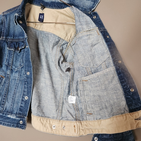 GAP Kids Denim Jean "Trucker" Jacket  Small 6-7 - Picture 8 of 8